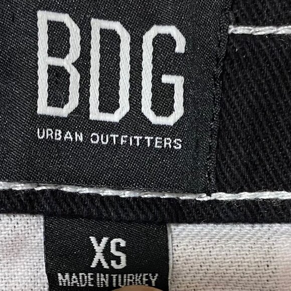 BDG Urban Outfitters Striped High-Waisted Mini Skirt W/Front Zipper & Pockets XS - Picture 5 of 5